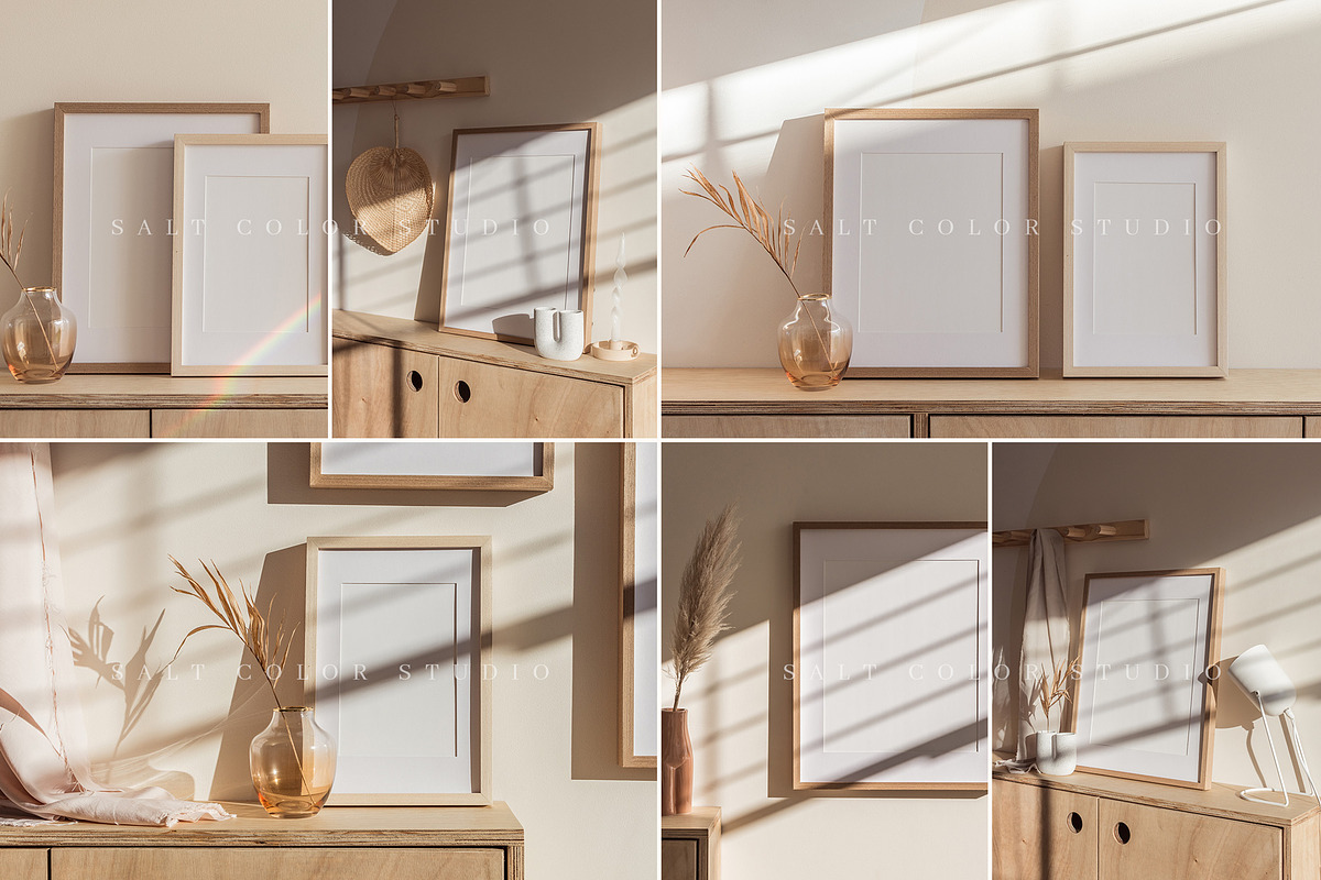 Nook Frame Mockup Bundle, a Household Mockup by Salt Color Studio (Photo 11 of 13)