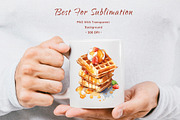 Waffles Syrup Pancakes Sweets Brunch, a Food Illustration by Rabbit Heart (Thumbnail 7 of 9)
