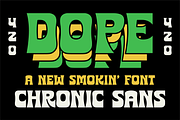 Chronic Sans Font Family, a Font by Brethrendesignco (Thumbnail 6 of 6)