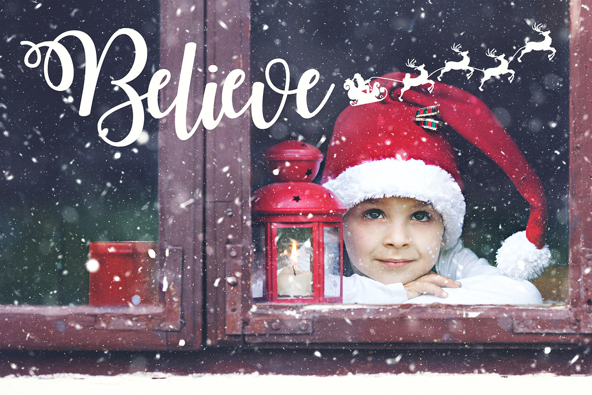 Merry & Bright Christmas Overlays, an Action Add-On by Uplift Actions (Photo 5 of 5)