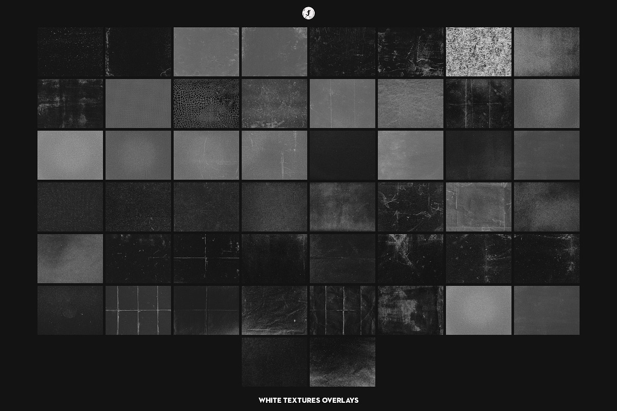 100 White Textures Overlays, a Texture Graphic by Freezerondigital (Photo 16 of 20)