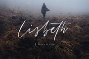 Lisbeth Script, a Script Font by vuuuds (Thumbnail 1 of 7)