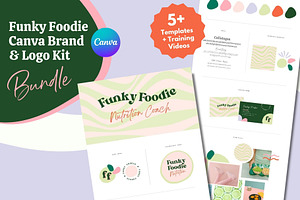 Bold logo design, Canva Branding Kit