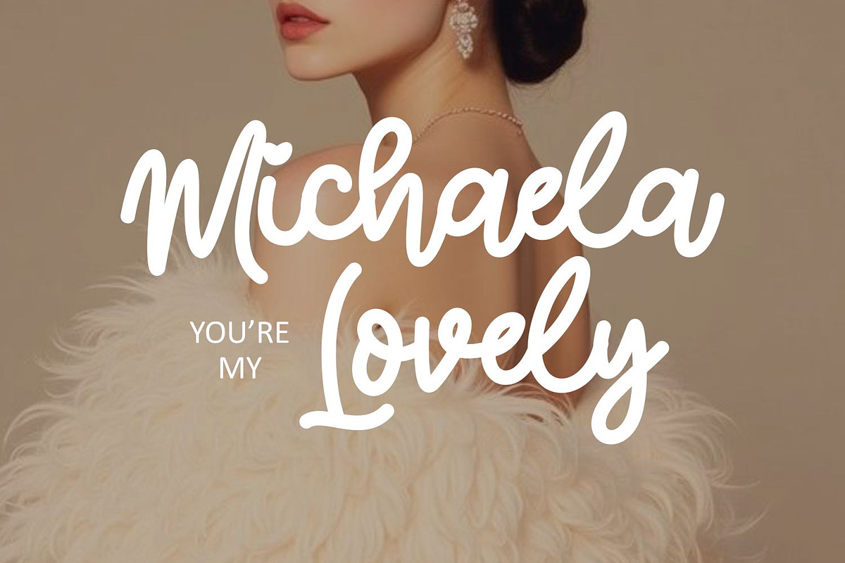 Alice Monoline Font – Cute Script, a Script Font by WhymoreArt (Photo 2 of 10)