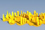 Trees and Bushes Pack - 02, an Environmental 3D Model by Saintpix (Thumbnail 16 of 26)