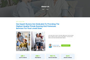 Home Care & Private Nursing Template, a WordPress Template by HasnainDEV (Thumbnail 2 of 5)