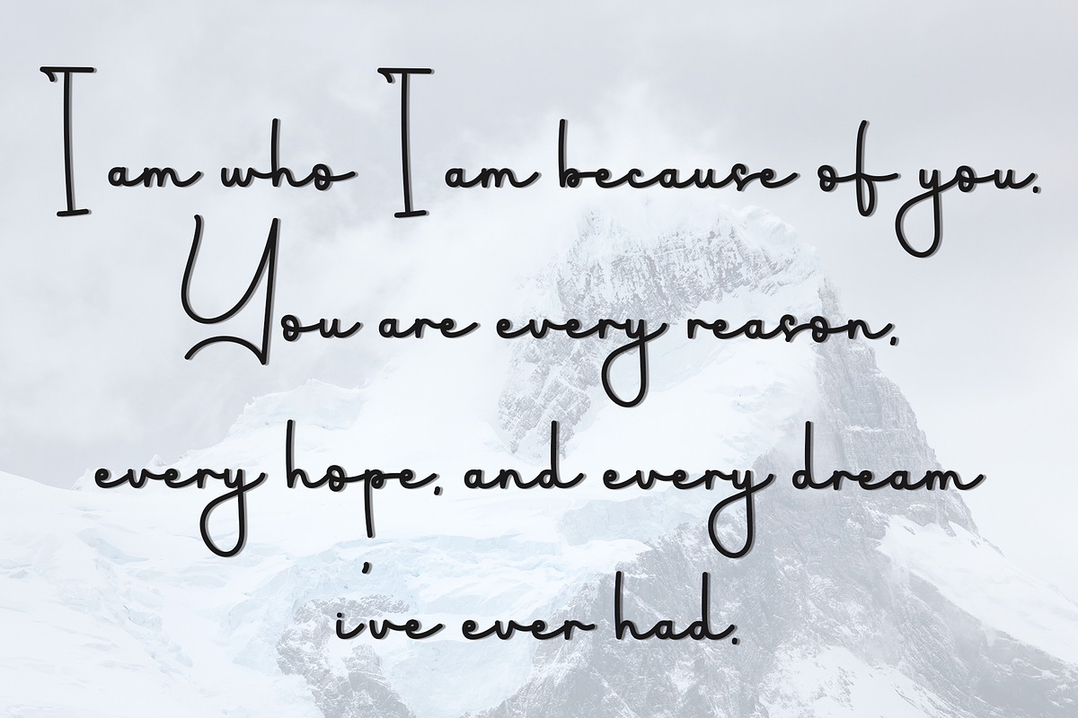 Quality, a Handwritten Font by FreshTypeINK (Photo 2 of 8)