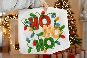 Ho Ho Ho Png, Christmas Png, an Illustration by Canvas Craft