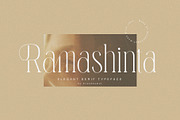 Ramashinta // Stylish Modern Serif, a Serif Font by BrandSemut (Thumbnail 1 of 9)