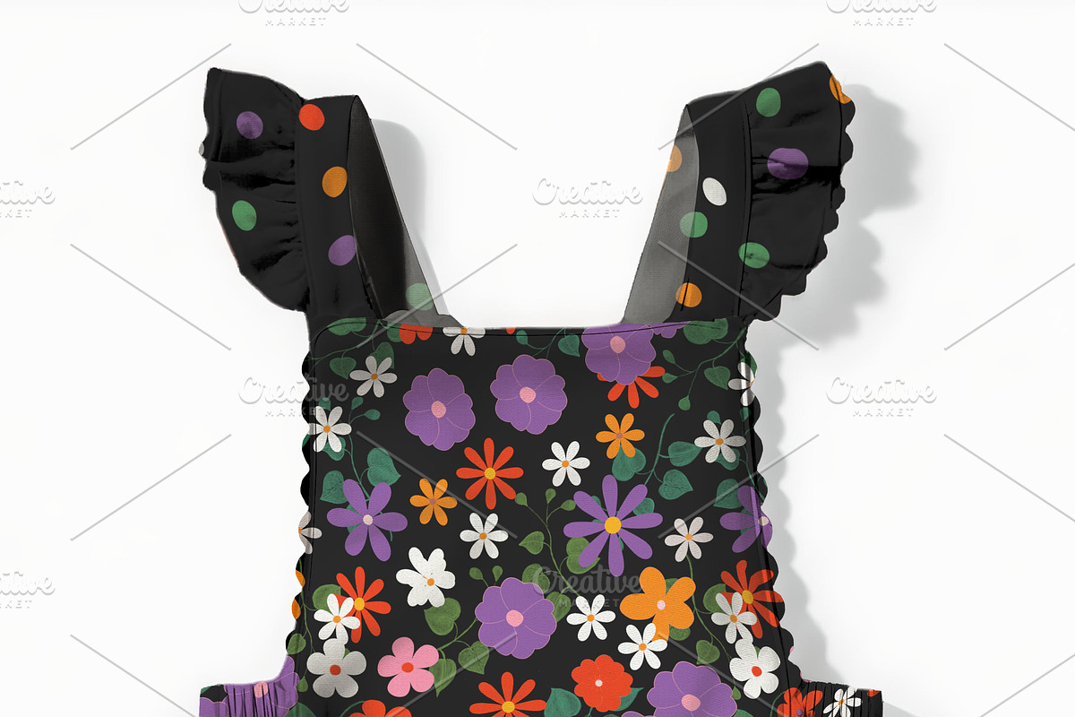 Baby Girl Summer Romper Mockuup, a Hoody Mockup by Nora Gad (Photo 19 of 22)