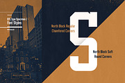 North Block - Display Font, a Sans Serif Font by BoxTube Labs (Thumbnail 7 of 9)