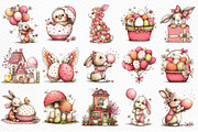 Whimsical Easter Clipart Png, an Illustration by Craft Nest (Thumbnail 6 of 11)