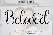 Beloved, a Handwritten Font by InermediaSTUDIO (Thumbnail 1 of 8)