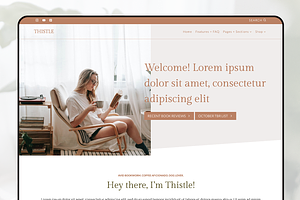 Thistle | WordPress Theme for Blogs