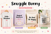 Snuggle Bunny, a Handwritten Font by Wow Magic (Thumbnail 2 of 6)