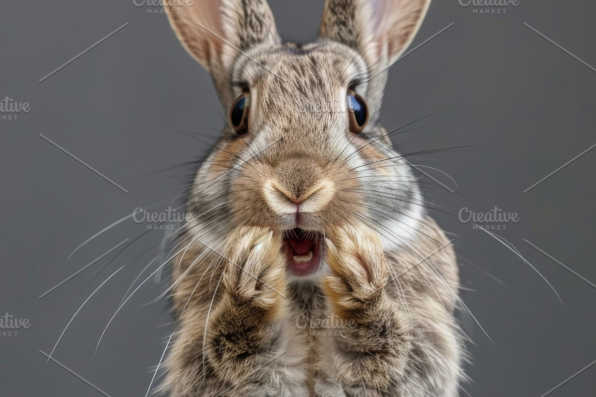 236 surprised animals, an Animal Photo by Handmadefont (Photo 188 of 241)