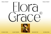 Elora Grace – Elegant Modern Serif, a Serif Font by Sohel Studio (Thumbnail 1 of 10)