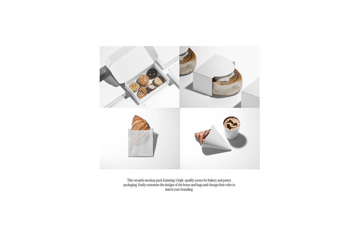 Bakery Packaging Mockup Set, a Packaging Mockup by Creo.pt (Photo 2 of 5)