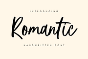 Romantic, a Script Font by Fashion Creative (Thumbnail 1 of 8)