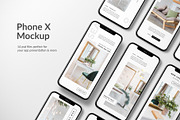 Phone Mockup, an iPhone Mockup by Mockup Supper (Thumbnail 1 of 15)