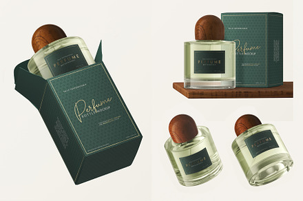 Perfume Mockup v2, a Product Mockup by HexenDesigns
