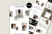 Media Kit Website Template, a Websites & App Template by Field Digital (Thumbnail 1 of 9)