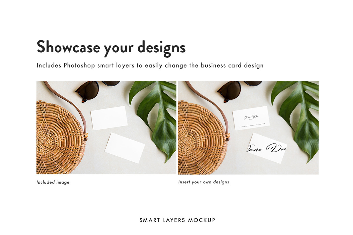 Tan Business Card Photo Mockups, a Product Mockup by Moyo Studio (Photo 6 of 9)