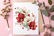 Whimsical spring flower clipart, an Illustration by SinaCreation (Thumbnail 6 of 11)