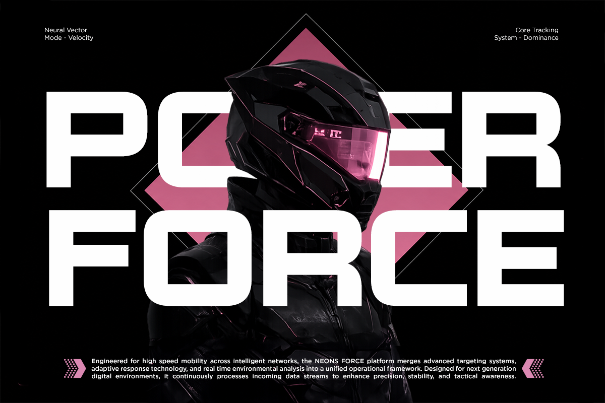 Rabios - Futuristic Tech Sans Font, a Sans Serif Font by Say Studio (Photo 4 of 10)