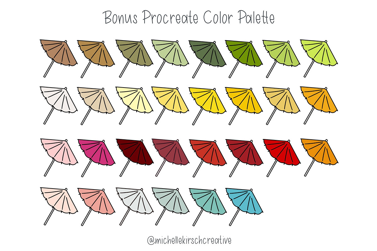 DRINKS BUNDLE Procreate Stamps, a Brush Add-On by Michelle Kirsch Creative (Photo 12 of 18)