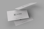 Gray Minimal Business Card, a Business Card Template by Shahjhan (Thumbnail 5 of 5)