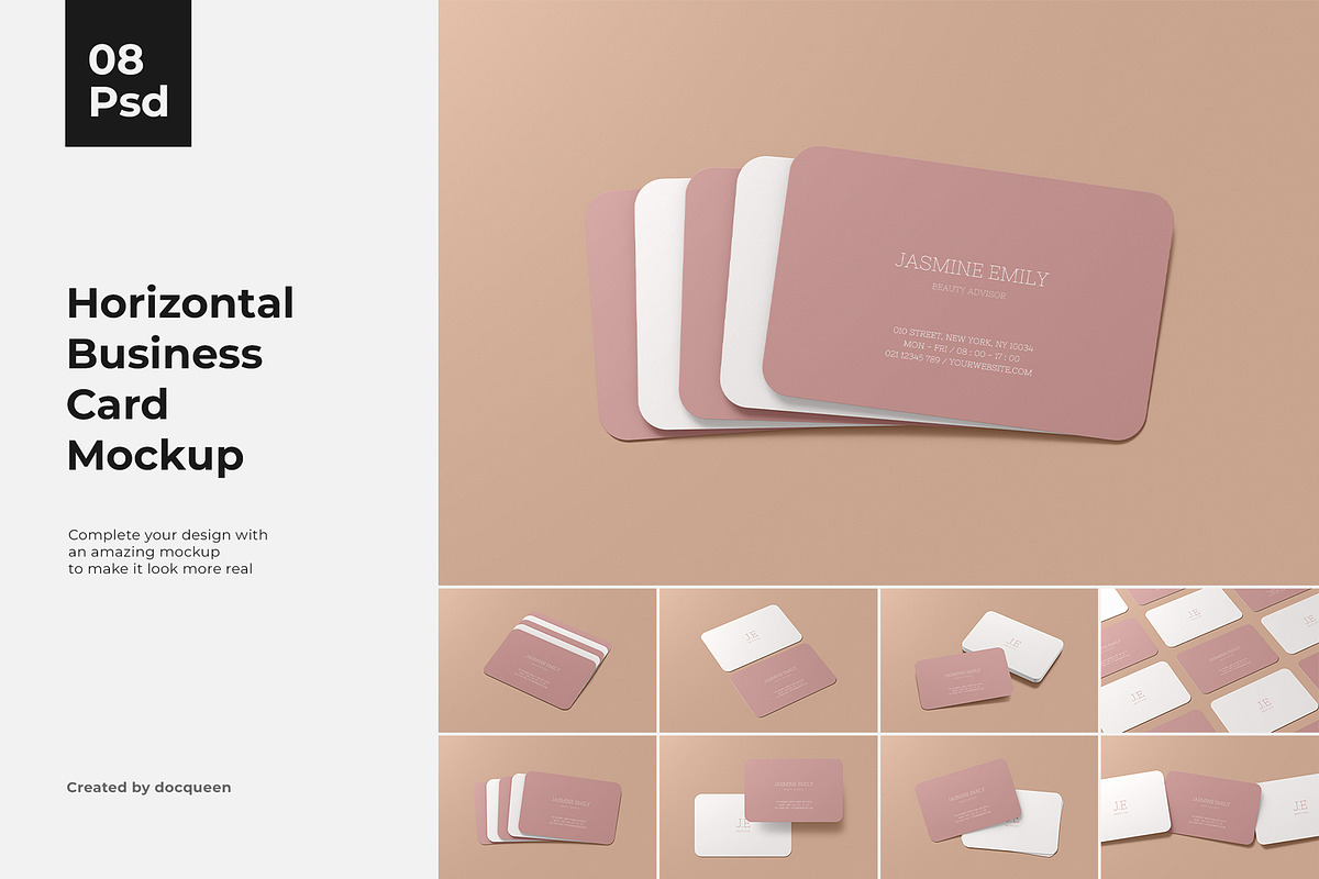 Business Card Mockup, a Books & Magazine Mockup by Mockup Supper (Photo 1 of 10)