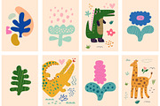 Cute baby crocodiles illustrations, an Animal Illustration by MoleskoStudio (Thumbnail 14 of 23)