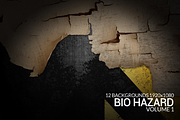 12 Bio Hazard Grunge Backgrounds, a Texture Graphic by Designer Essentials (Thumbnail 6 of 12)