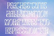 Salty Mussy - Quirky Twisted Display, a Sans Serif Font by Dharmas Foundry (Thumbnail 8 of 15)