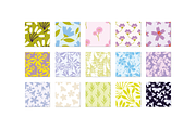 Naive Flower Pattern Bundle, a Pattern Graphic by Bonfloret Studio (Thumbnail 3 of 16)
