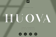 Huova Serif Typeface | 8 fonts, a Serif Font by VP Fonts (Thumbnail 1 of 10)