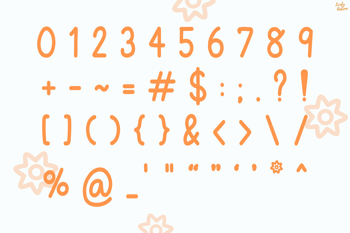 Sundrop | Handwritten font, a Handwritten Font by LivelyAutumn11.11 (Photo 3 of 5)