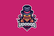 Voodoo Mascot Esport Logo, a Branding & Logo Template by prps.std (Thumbnail 2 of 3)