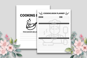 Cooking Book Planner - Log Book