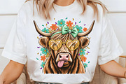Valentine Day Highland Cow,Valentine, an Illustration by designcity5 (Thumbnail 7 of 9)