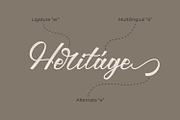 Jeanby Omarya, a Script Font by Rishsketch (Thumbnail 9 of 13)