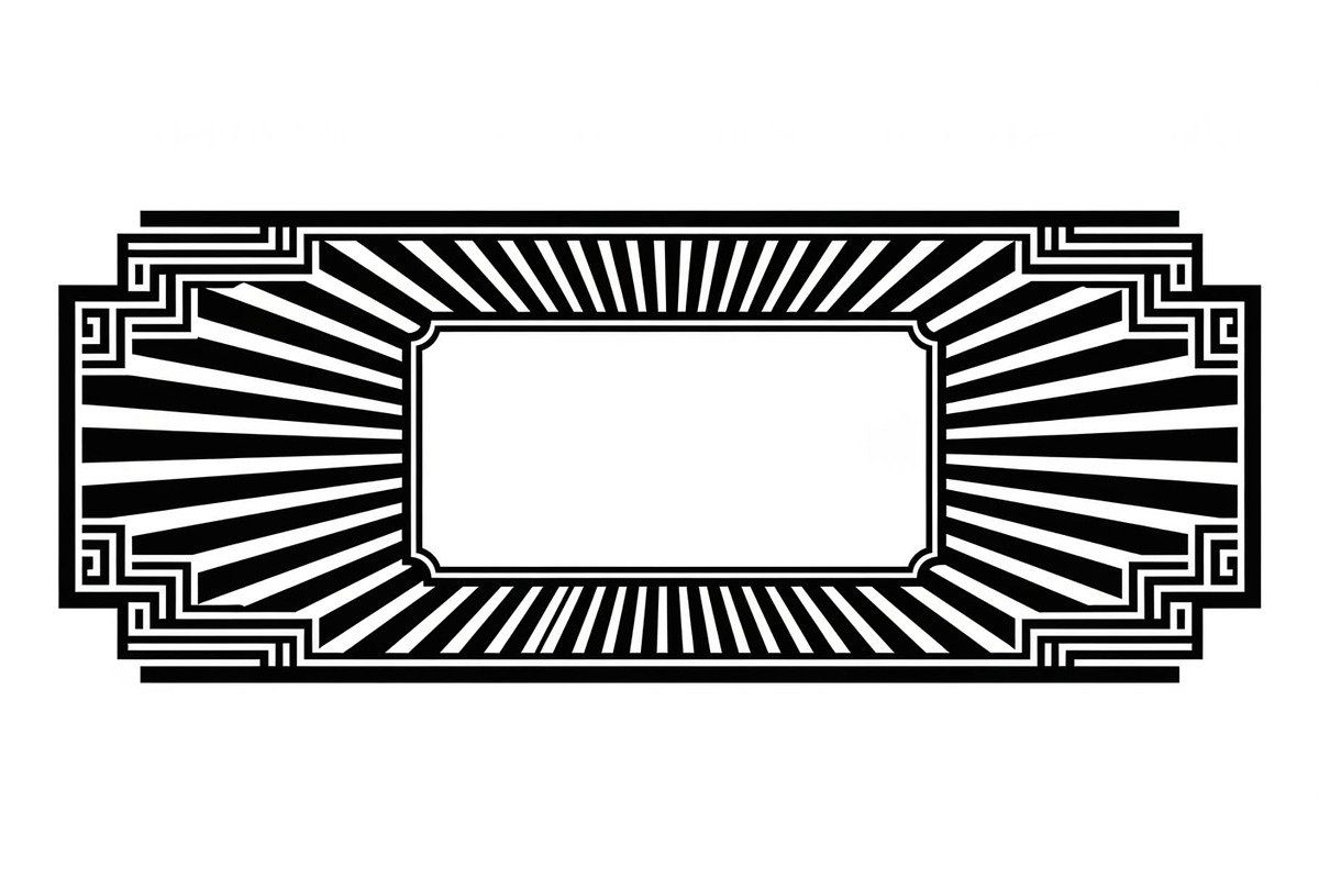 Art Deco Frame SVG Bundle, an Illustration by Creativeshirt (Photo 25 of 31)