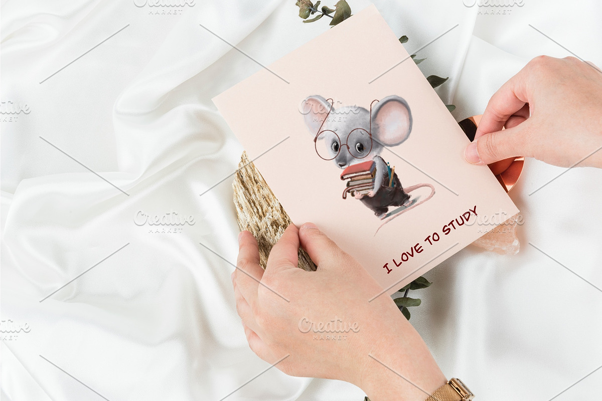 Cute animals Clipart ART, an Animal Illustration by sheincar (Photo 2 of 2)