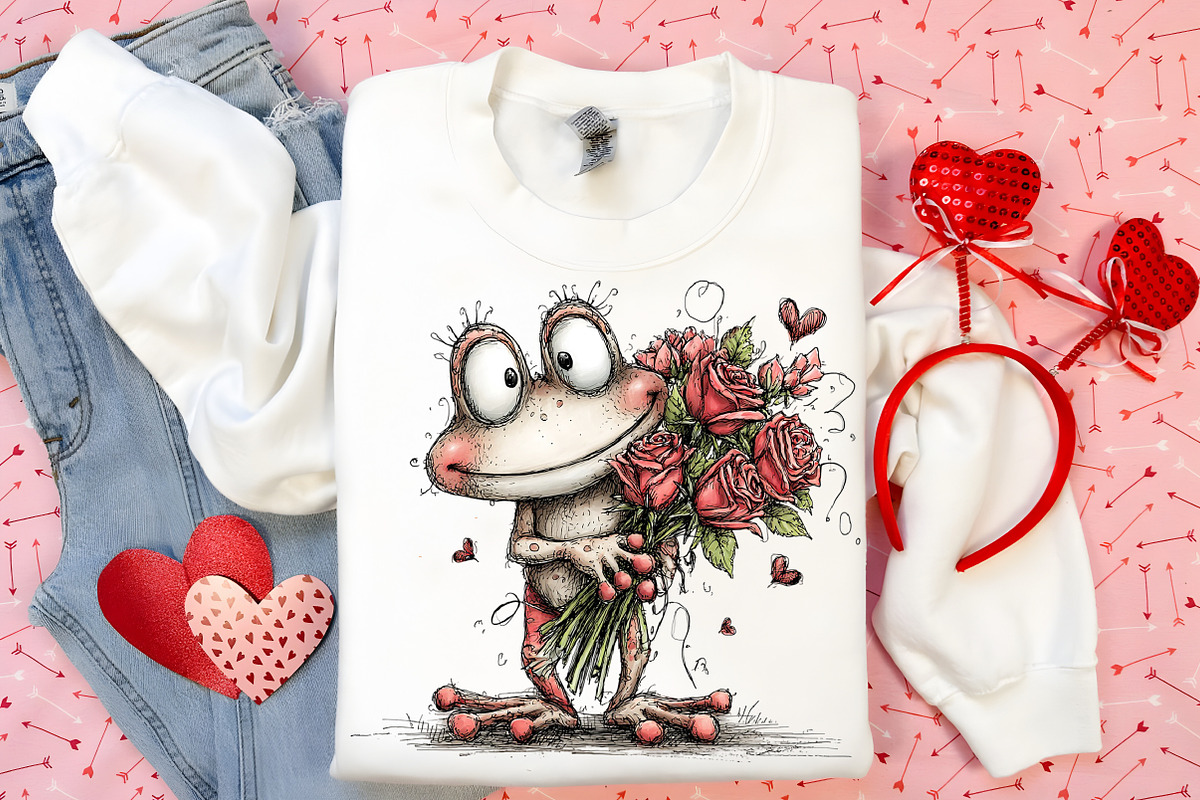 Animals Valentine Day Clipart, an Illustration by Canvas Craft (Photo 5 of 6)