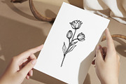 Wildflower SVG PNG Bundle, an Object Graphic by Createble (Thumbnail 4 of 6)