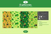 Leprechaun Parade Watercolor, a Seasonal Illustration by CreativeValuation (Thumbnail 11 of 11)