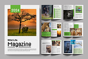 Wild Life Magazine Template, a Magazine Template by ContestDesign (Thumbnail 1 of 4)