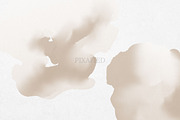 Beige and White Watercolour Clip Art, a Decorative Illustration by Pixafied (Thumbnail 3 of 4)