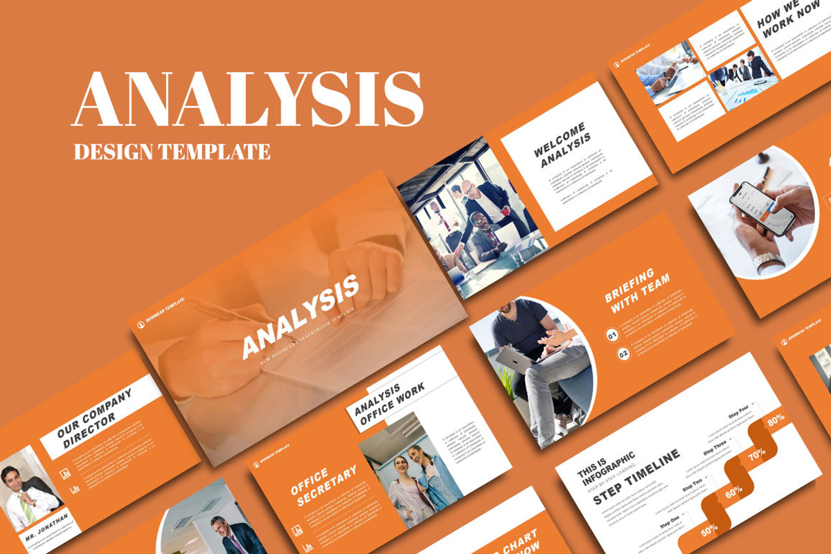Analysis Keynote & Google Slide, a Presentation Template by yanindesign (Photo 1 of 5)